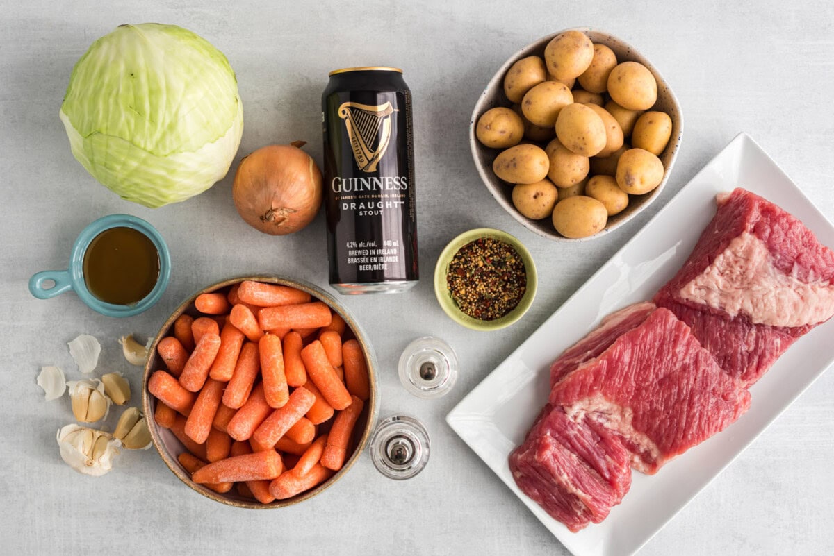 Crockpot Corned Beef ingredients