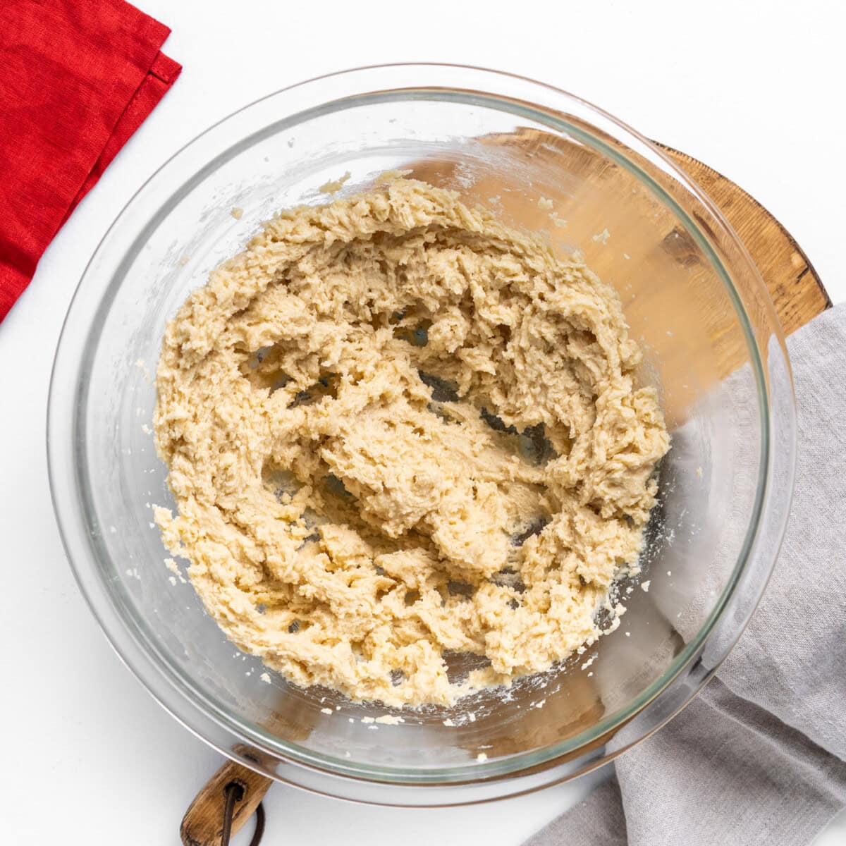 brown sugar, butter, and sugar mixed together