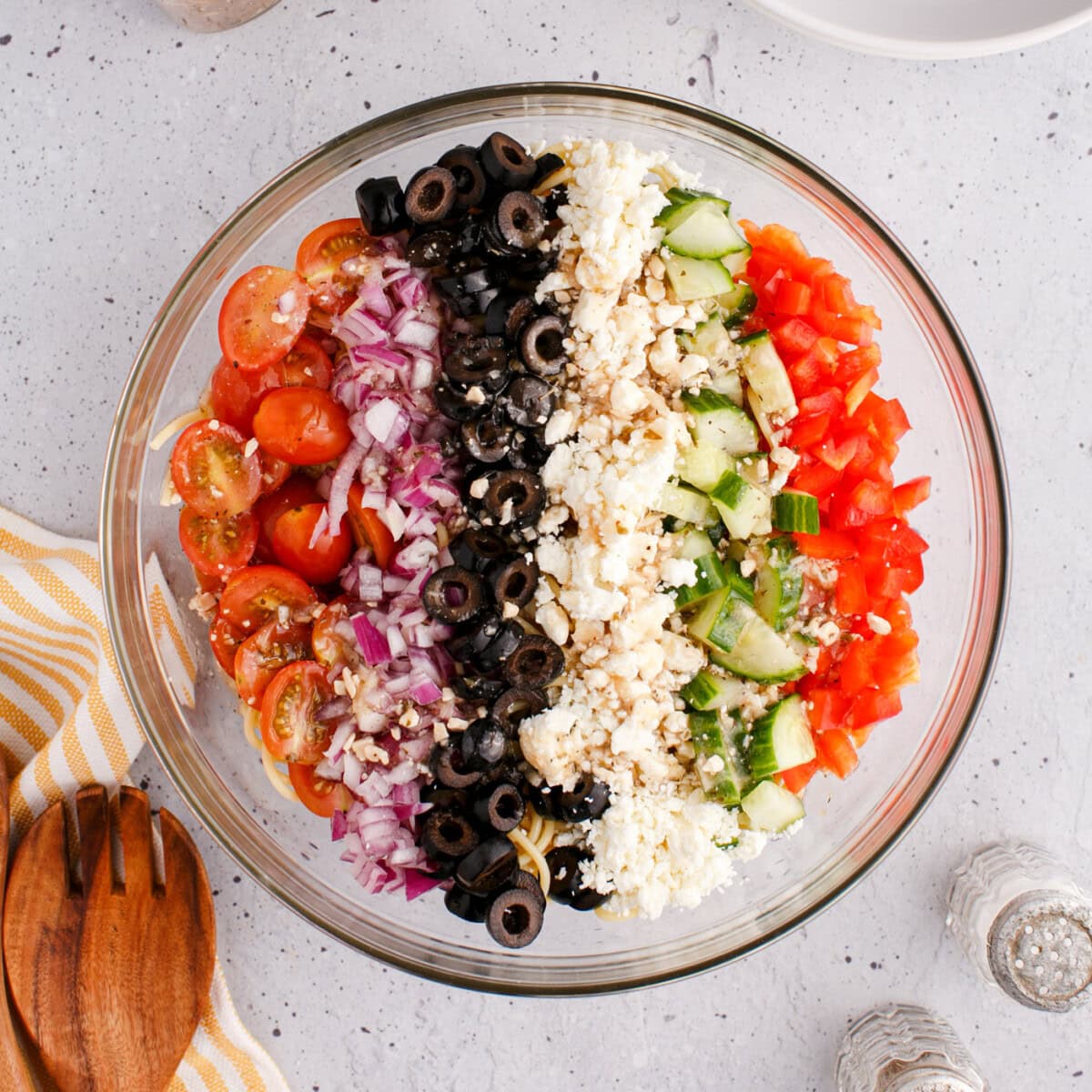 chopped veggies in a bowl