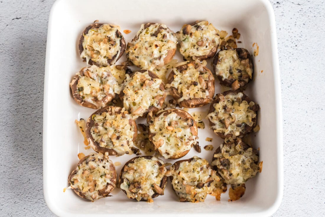 Stuffed Mushrooms - Amanda's Cookin' - Apps & Finger Foods