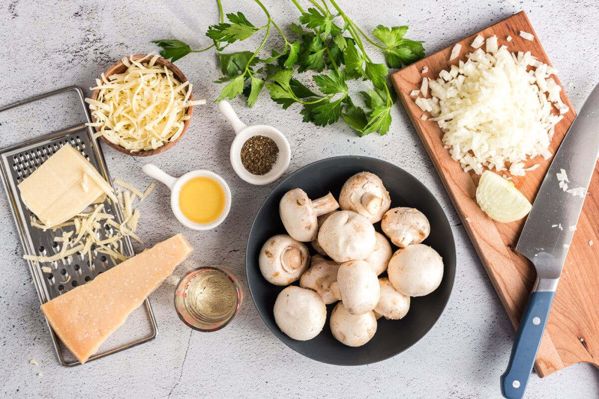 stuffed mushrooms ingredients