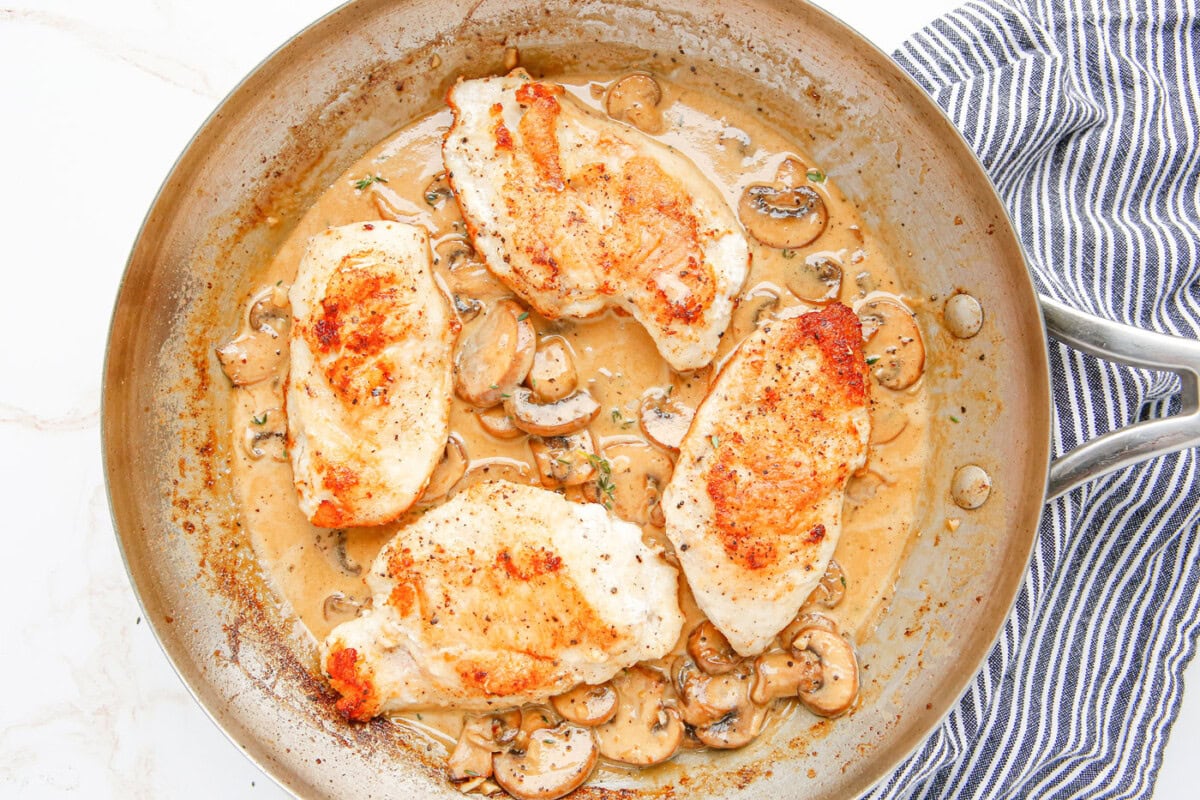 pan fried chicken marsala