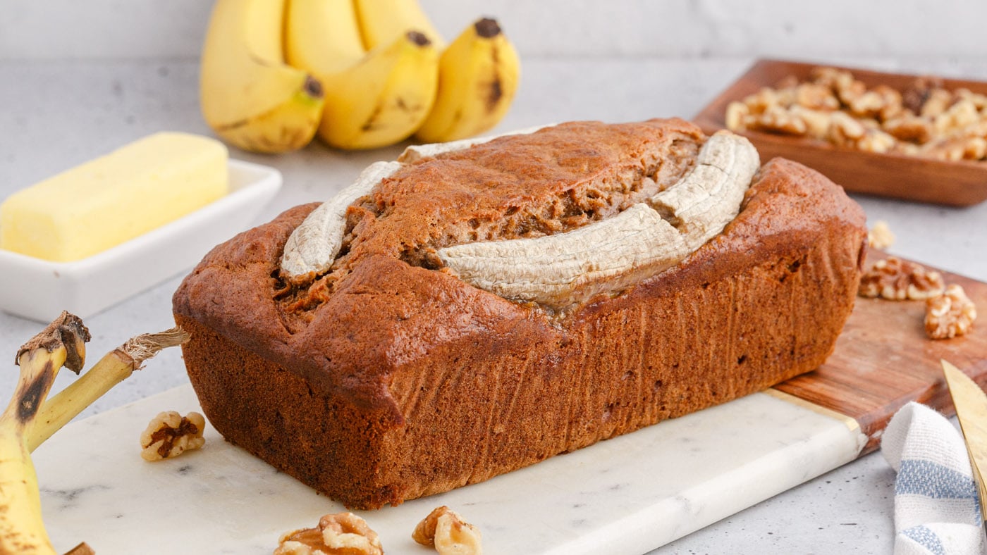 With a few quick tips, ripe bananas, and some chopped walnuts for nutty flavor and crunchy texture, 