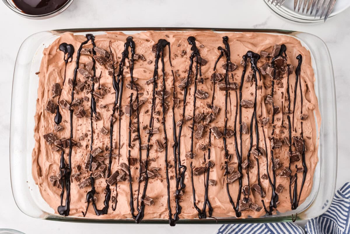chocolate poke cake