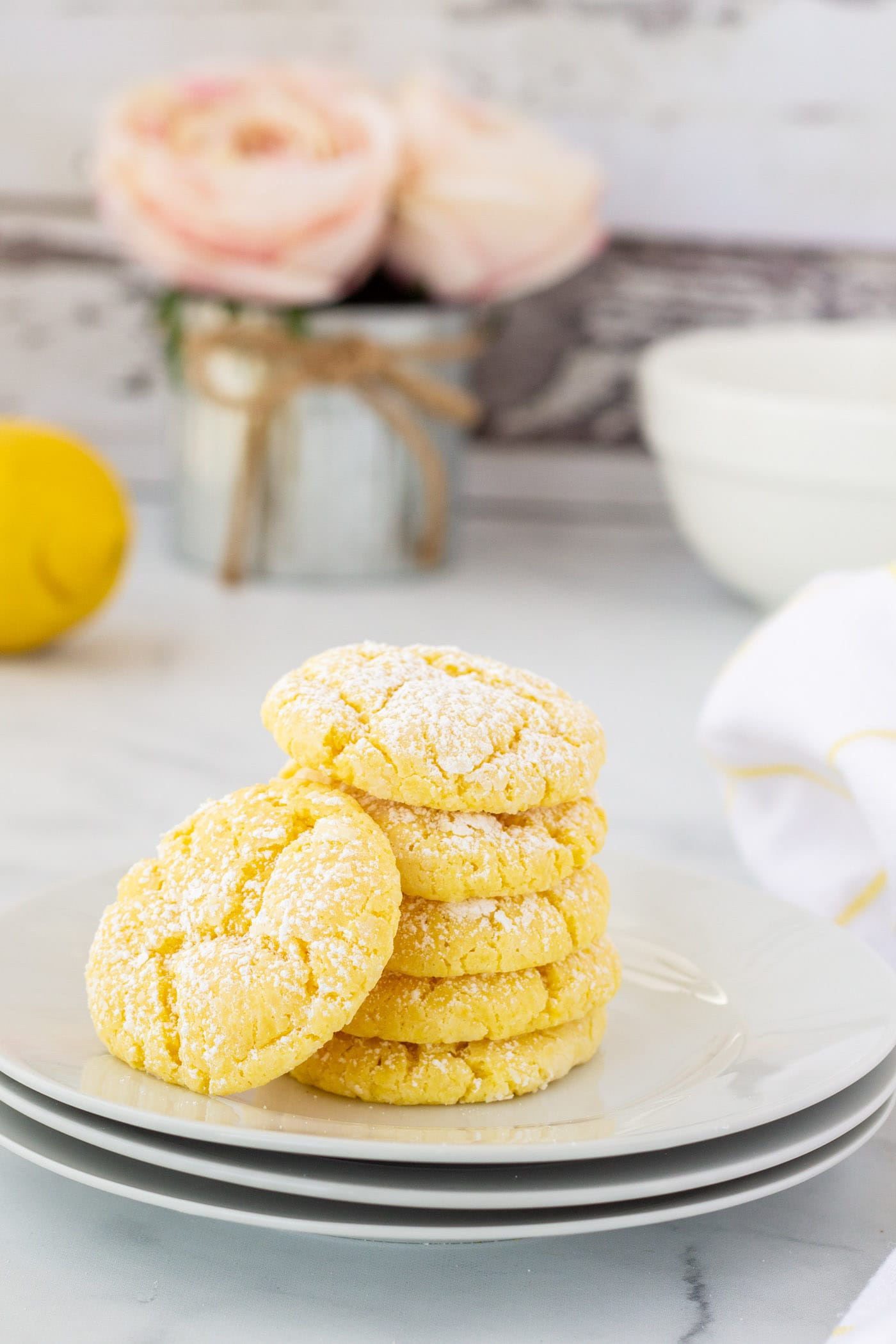 Lemon Cake Mix Cookies Amanda's Cookin'