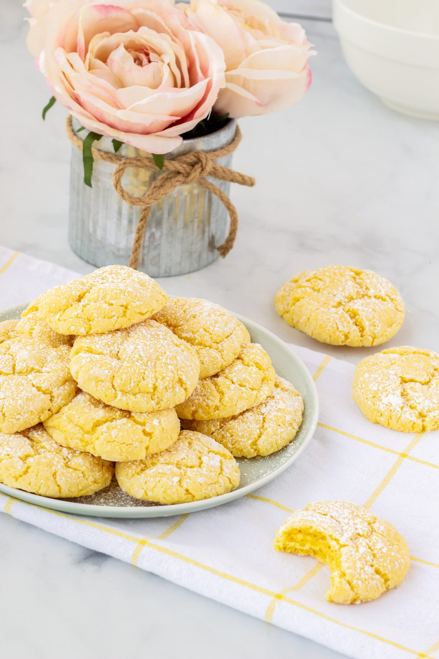 Lemon Cake Mix Cookies Amanda's Cookin'