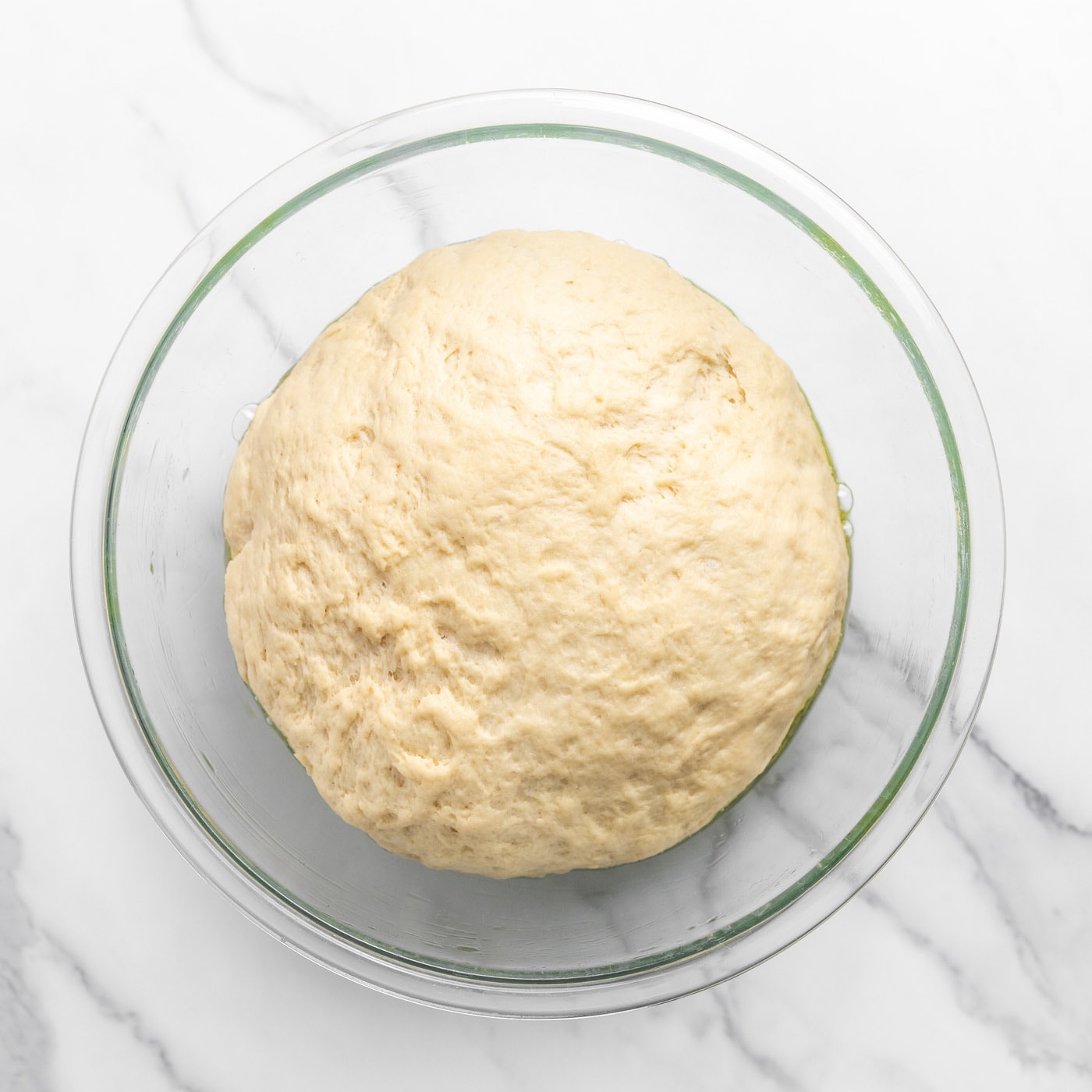dough ball in a bowl