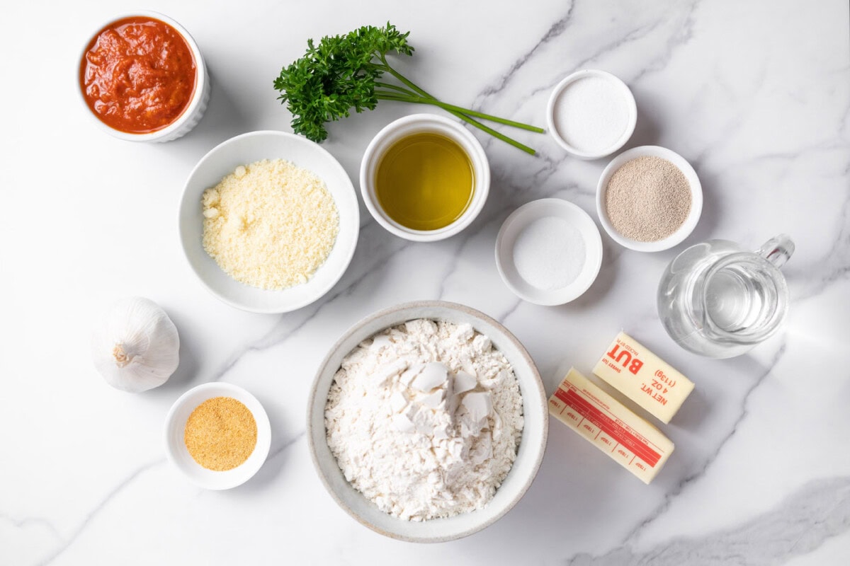 garlic knots ingredients
