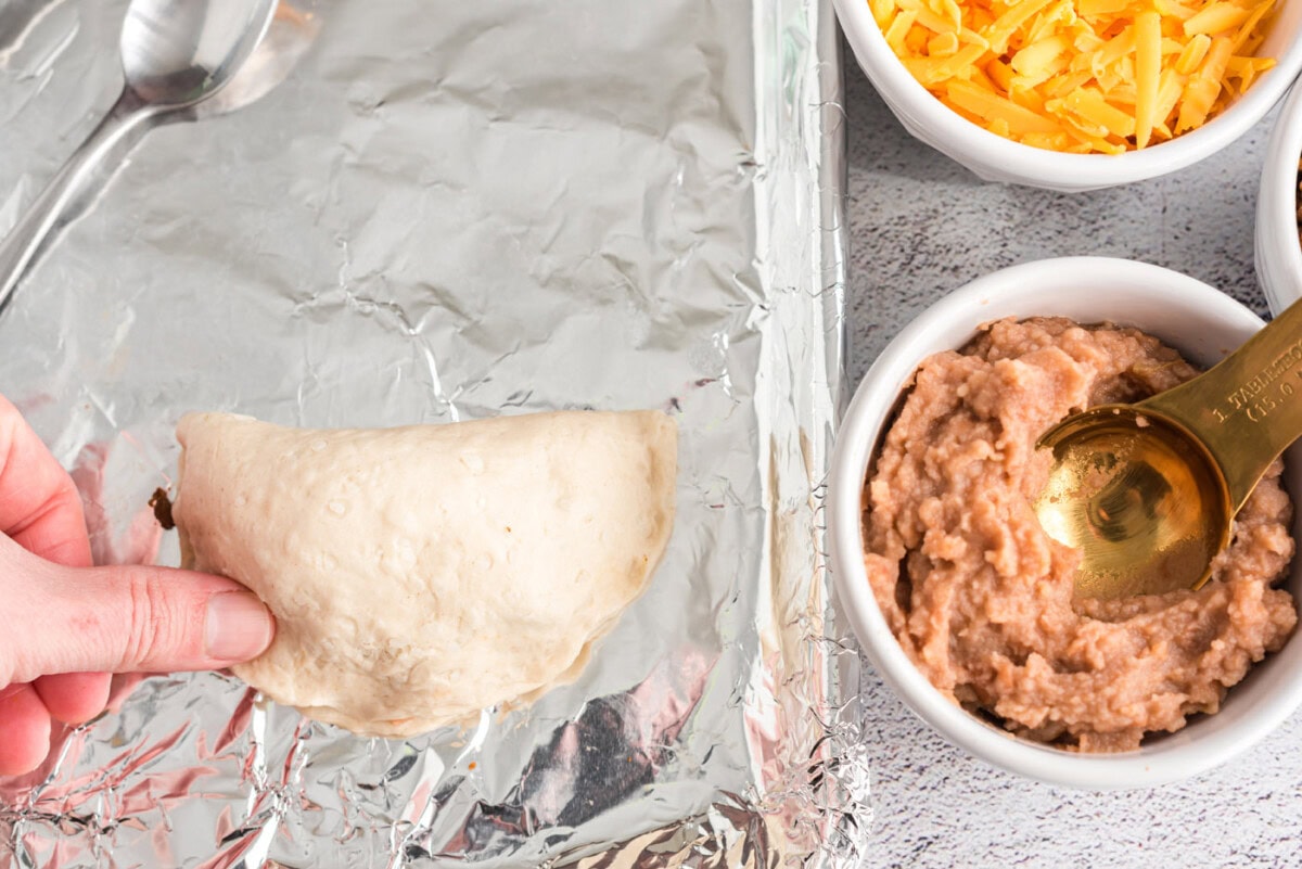 folding taco empanadas