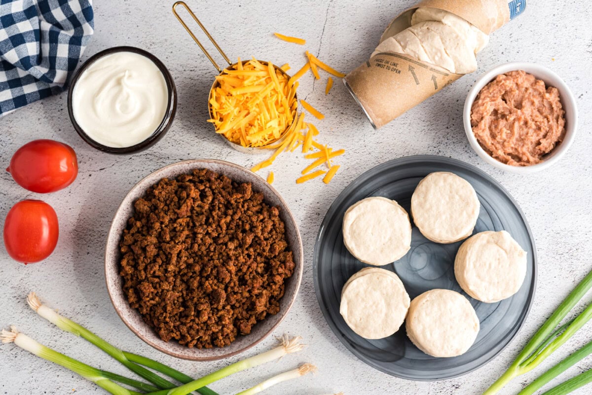 Taco Empanadas ingredients