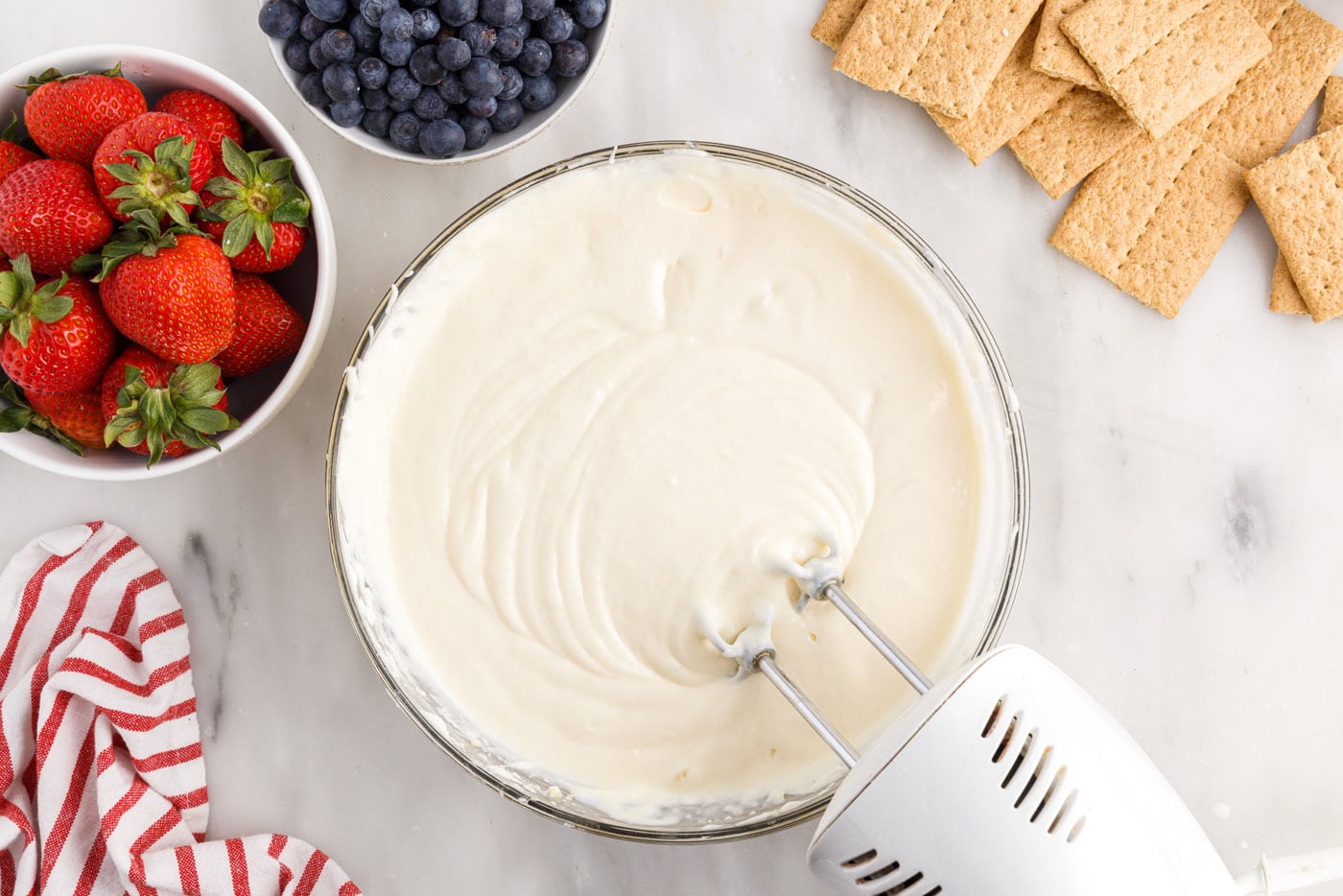 cream cheese mixture for icebox cake