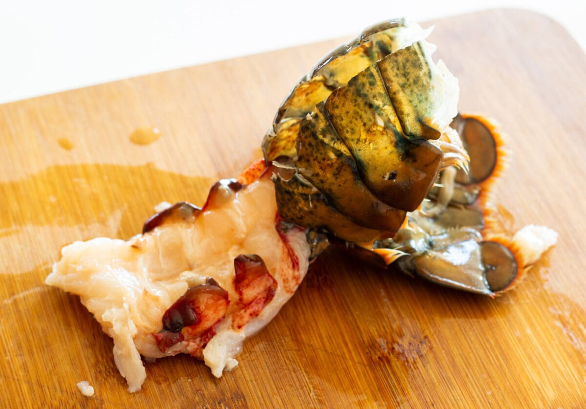 lobster meat outside of shell