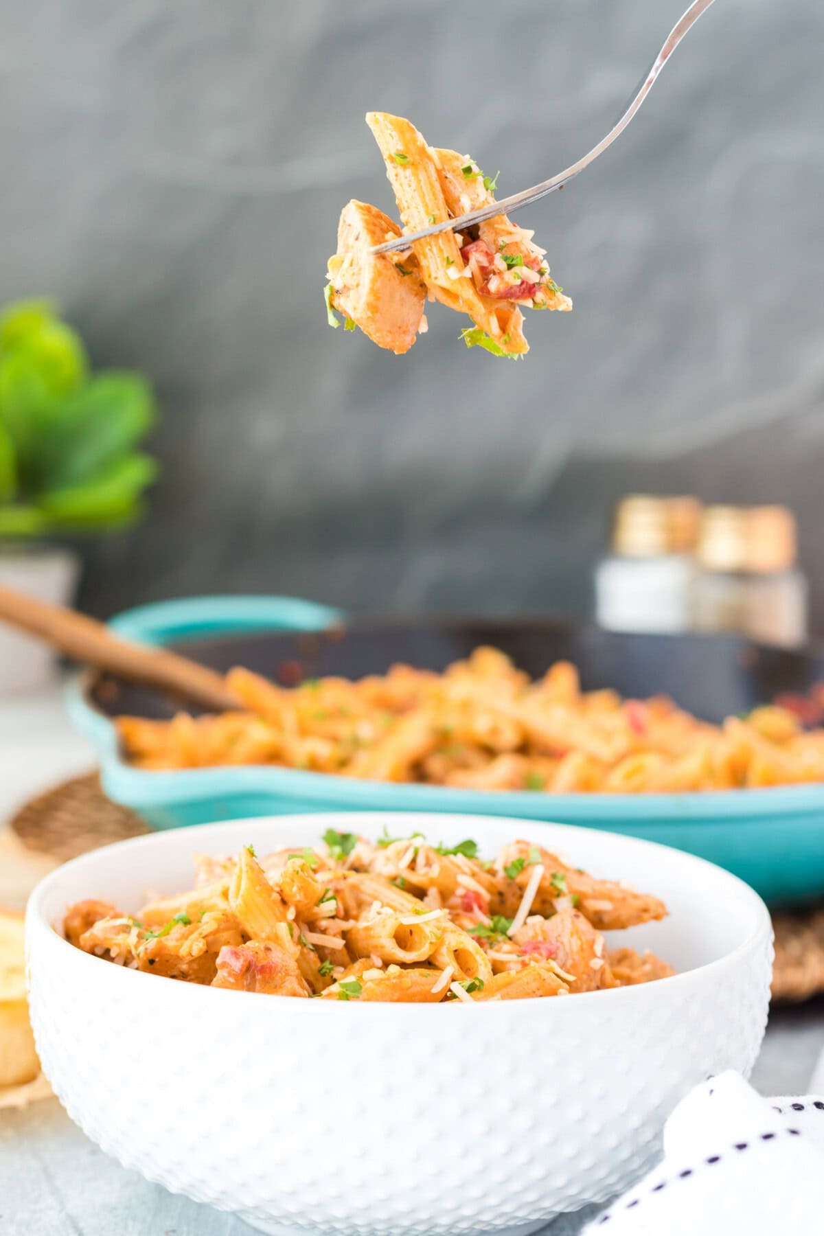 fork of Cajun Chicken Pasta