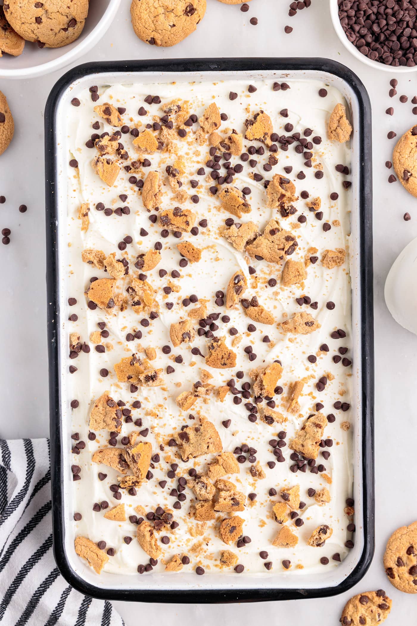 Chocolate Chip Cookie Icebox Cake Amanda's Cookin' Cake & Cupcakes