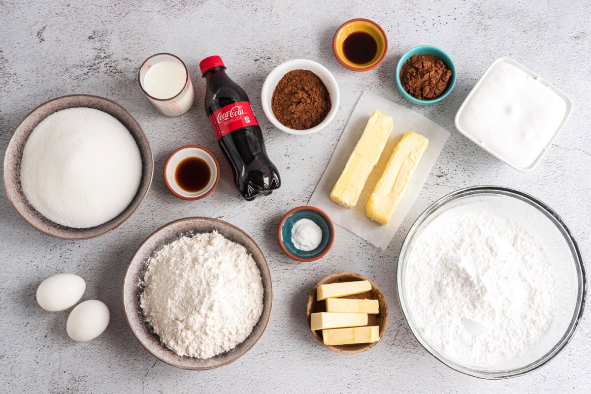 Cracker Barrel Coca Cola Cake ingredients