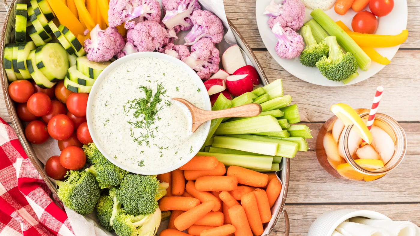 Dill dip is super easy to make for game nights, potlucks, football parties, and basically any event 
