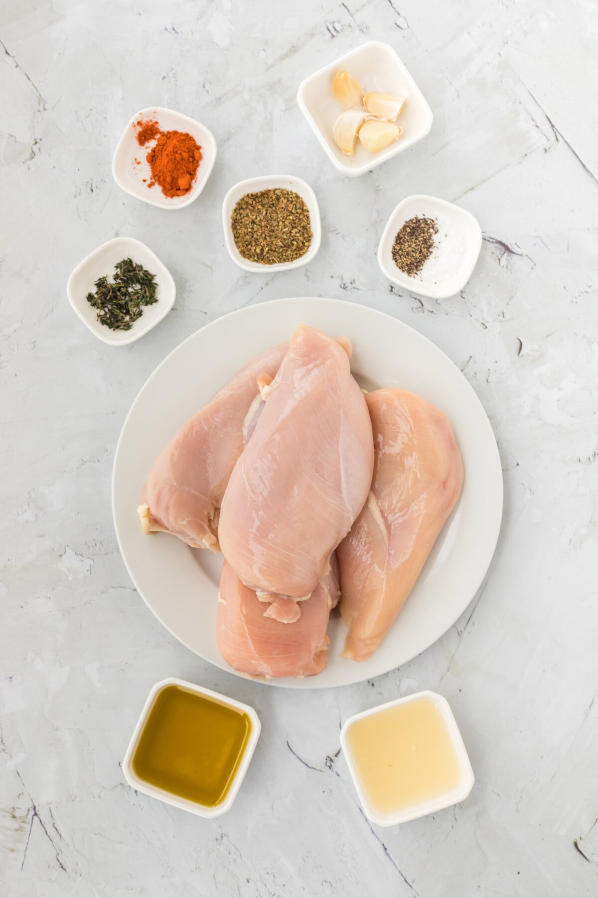 greek Chicken Marinade ingredients