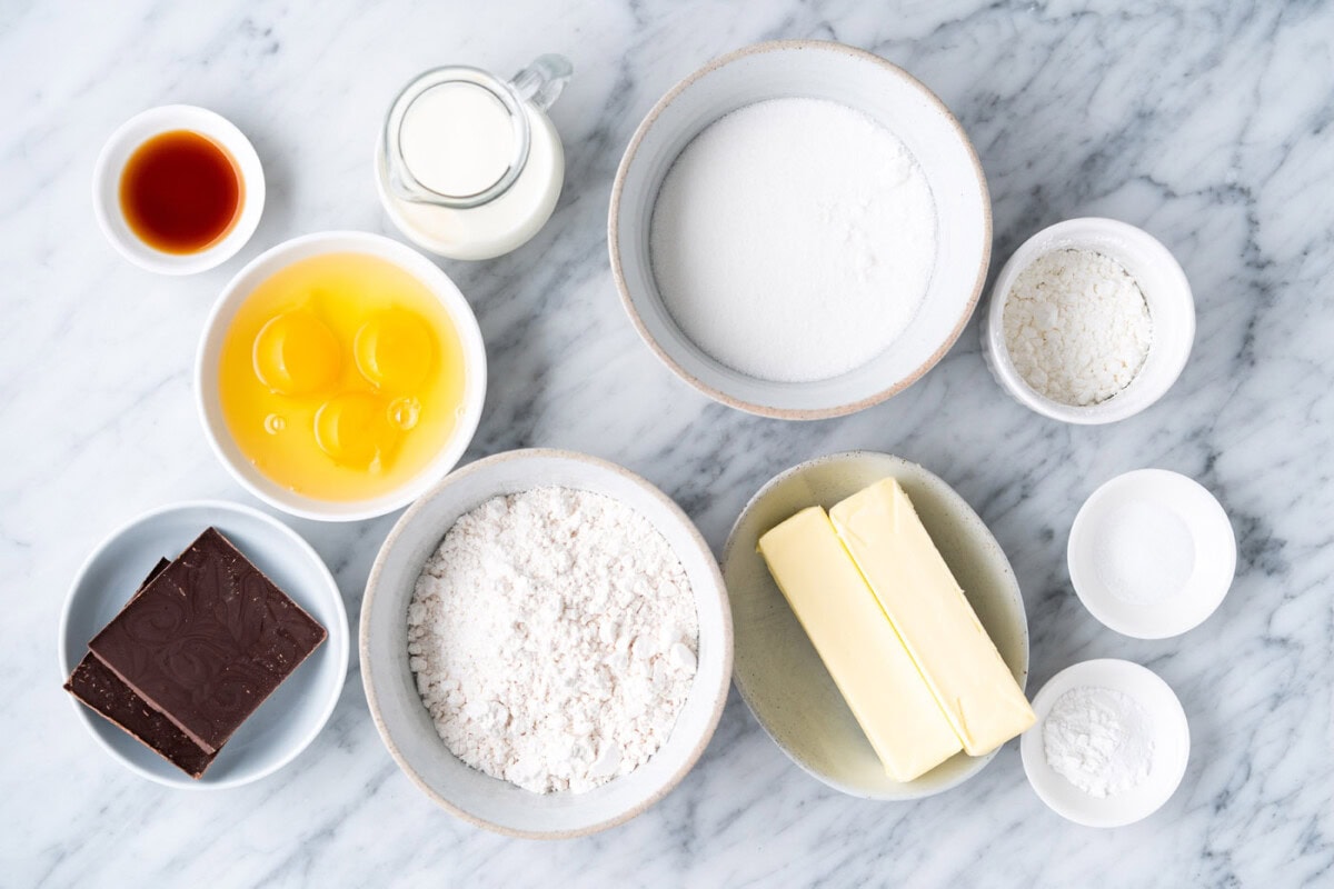Marble Cake ingredients
