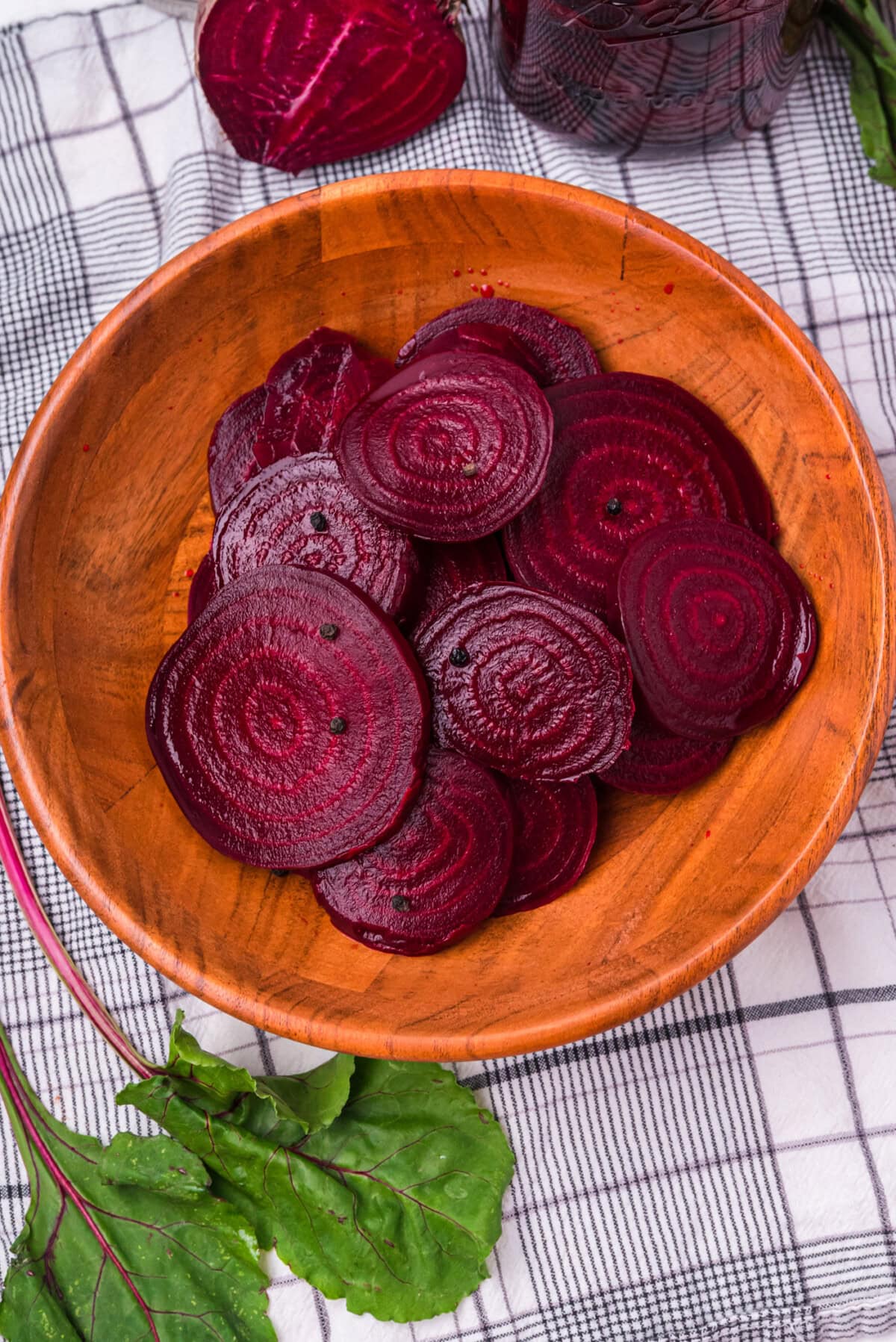 bowl of sliced Pickled Beets