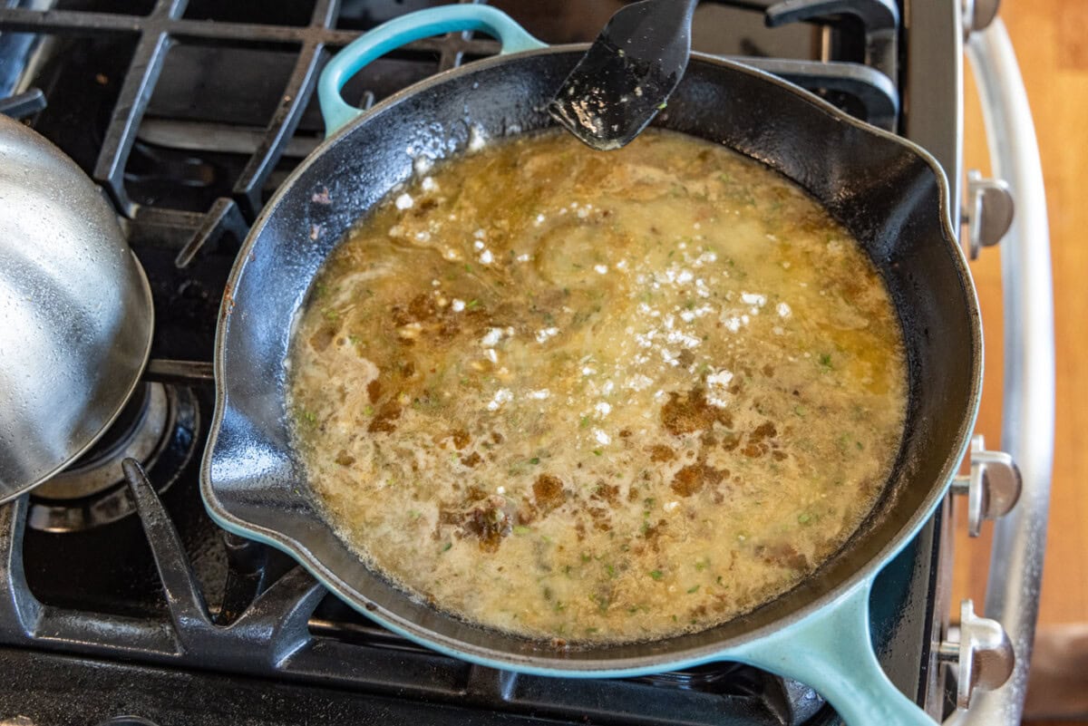 cornstarch in veal piccata sauce