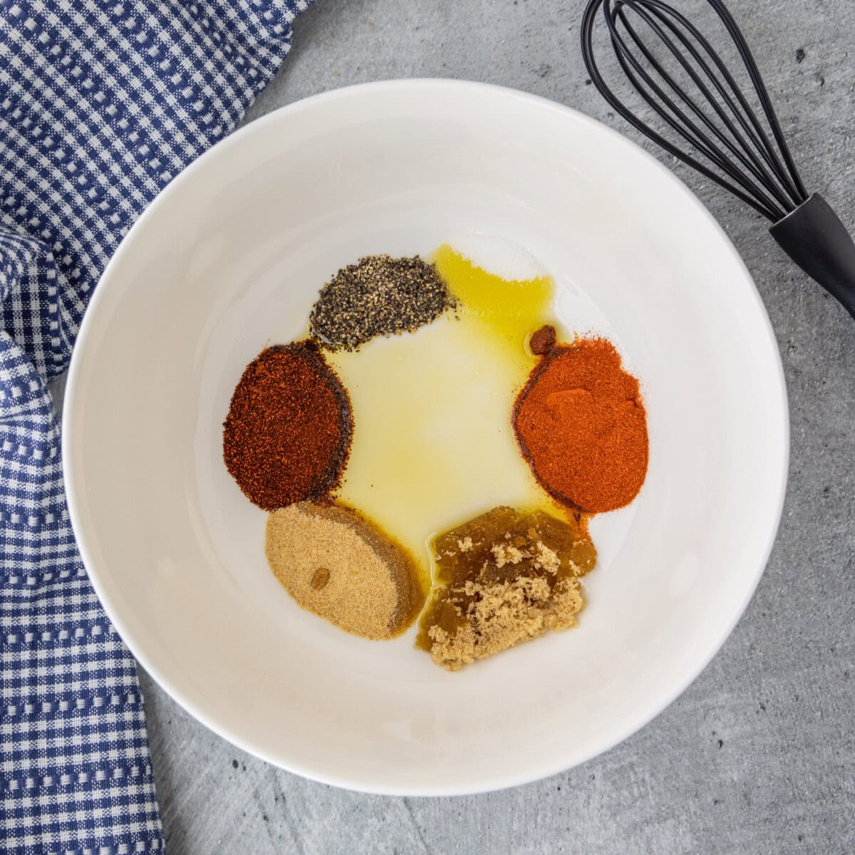 blackened seasoning ingredients in a bowl