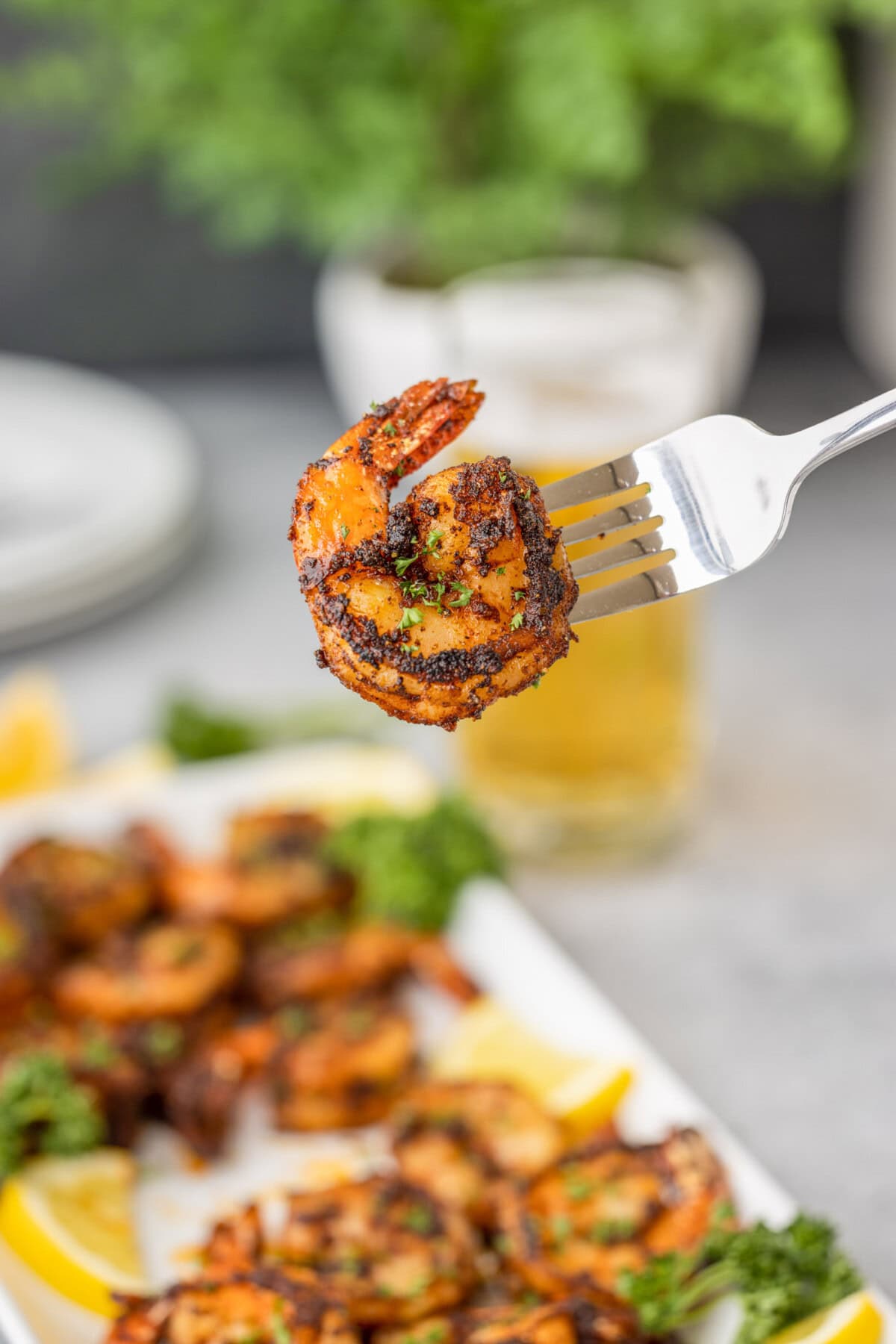 fork of Blackened Shrimp