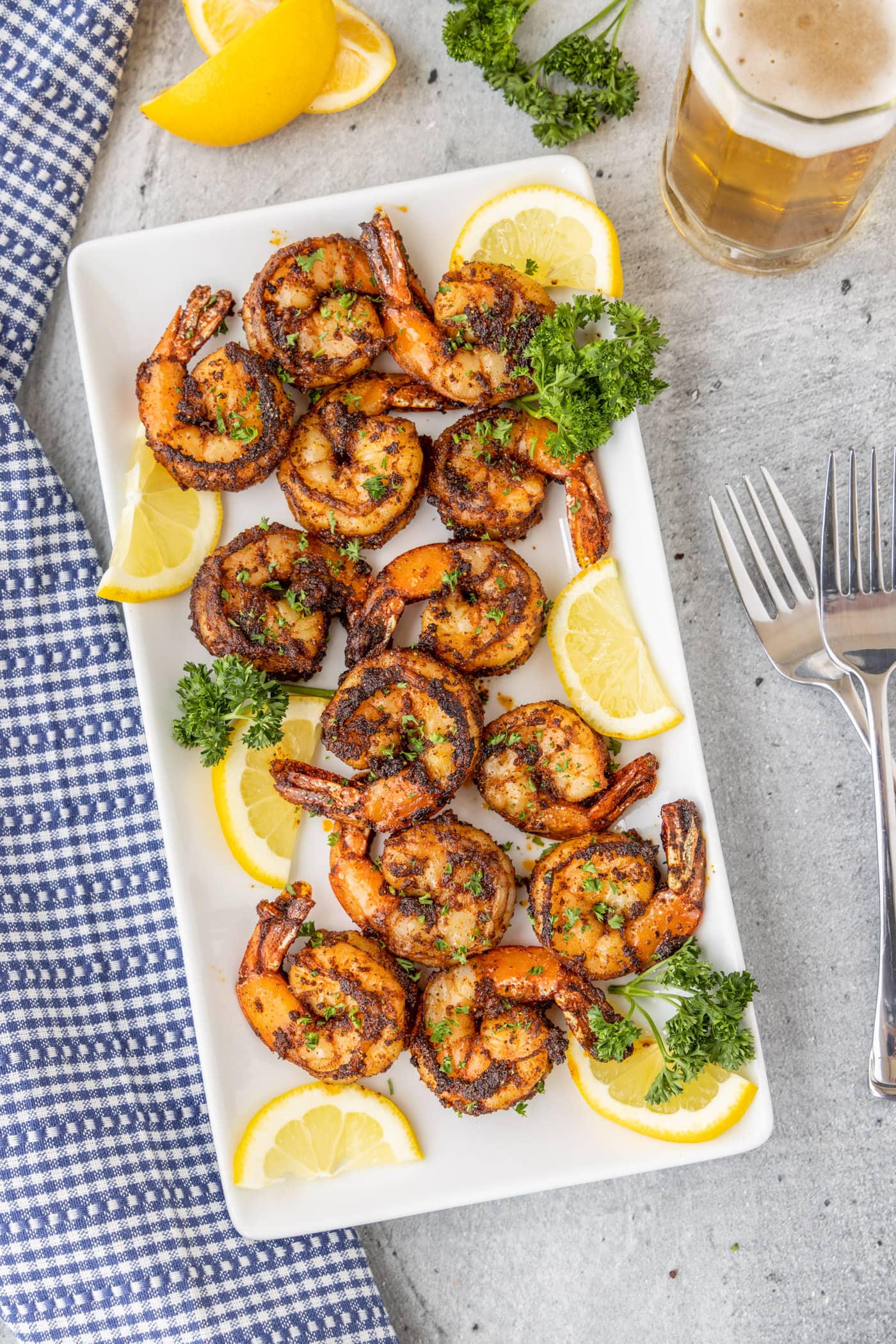 Blackened Shrimp - Amanda's Cookin'