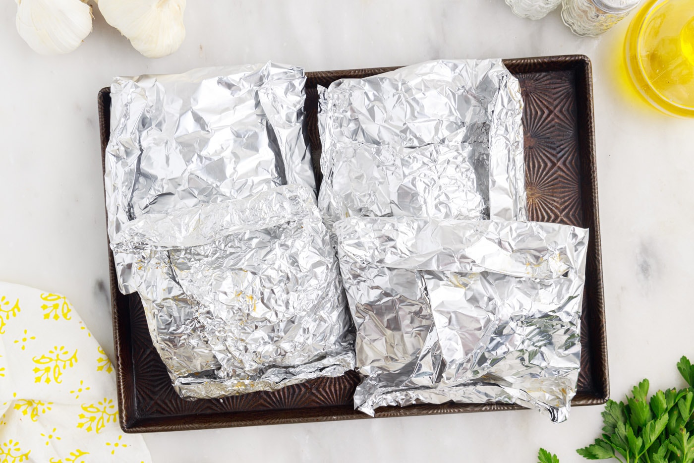 campfire foil packets