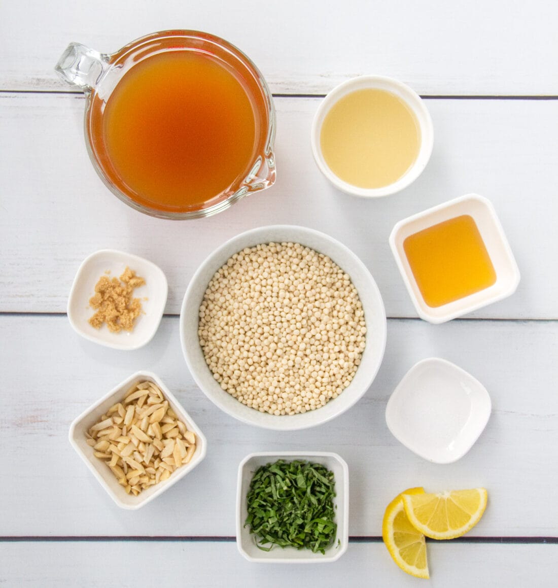 ingredients you need to make Lemon Couscous