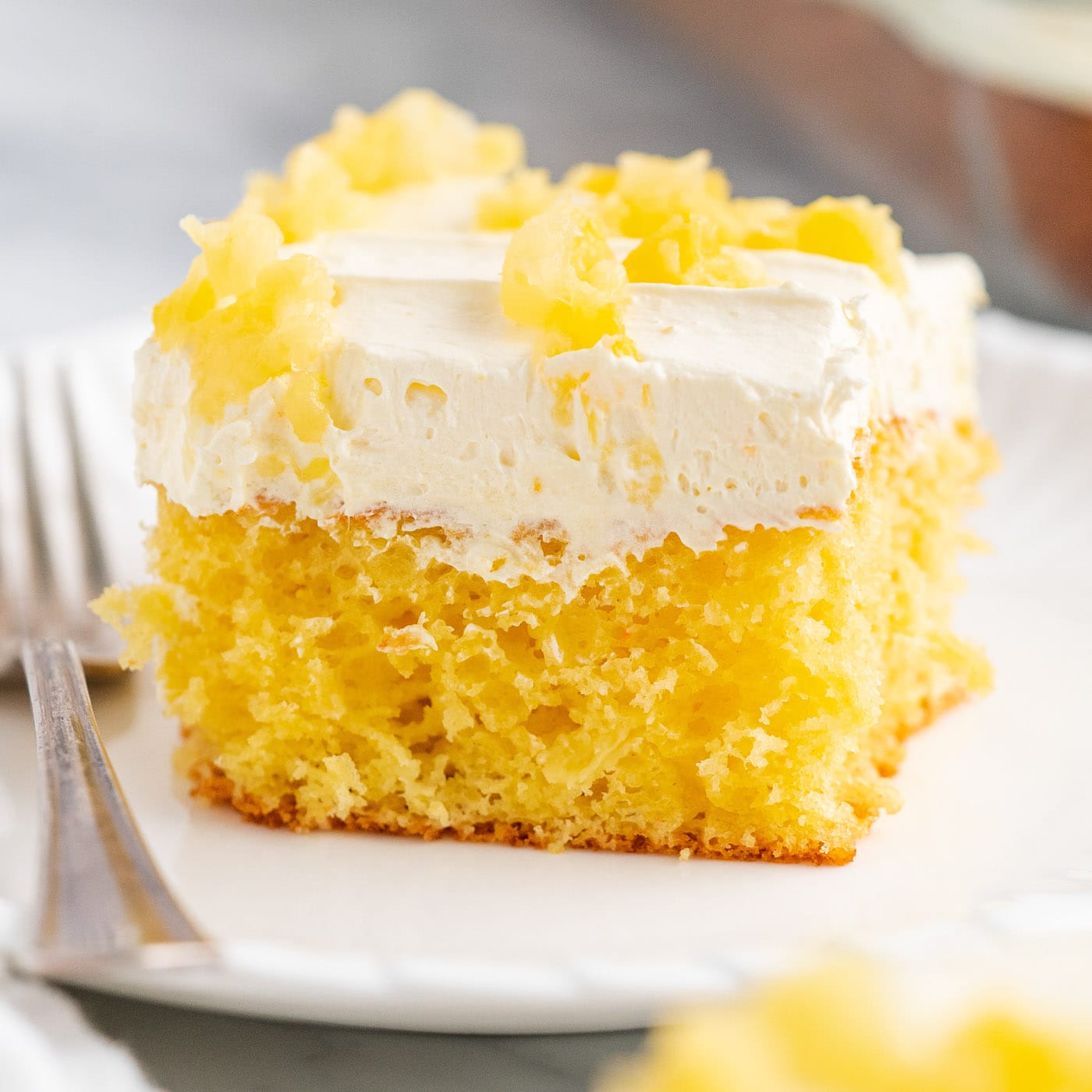 Pineapple Snack Cake - An Easy Tropical Treat - Margin Making Mom®