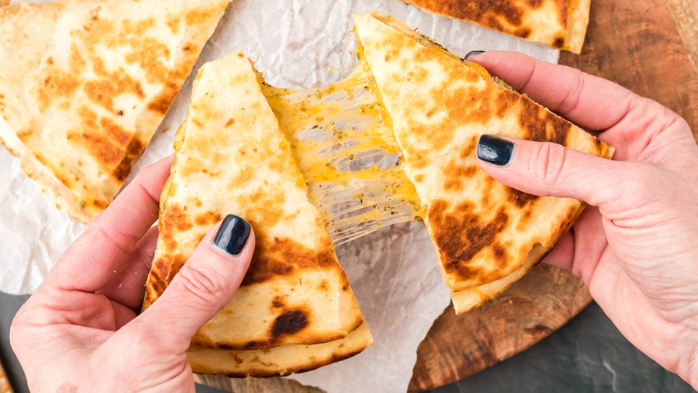 Quesadillas are one of the easiest options when it comes to lunch, dinner, or a snack and is a great