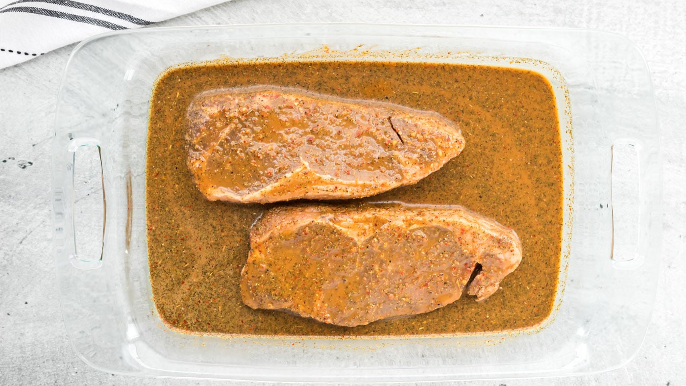 Today we have a simple but powerful steak marinade with a combination of ingredients that bring incr