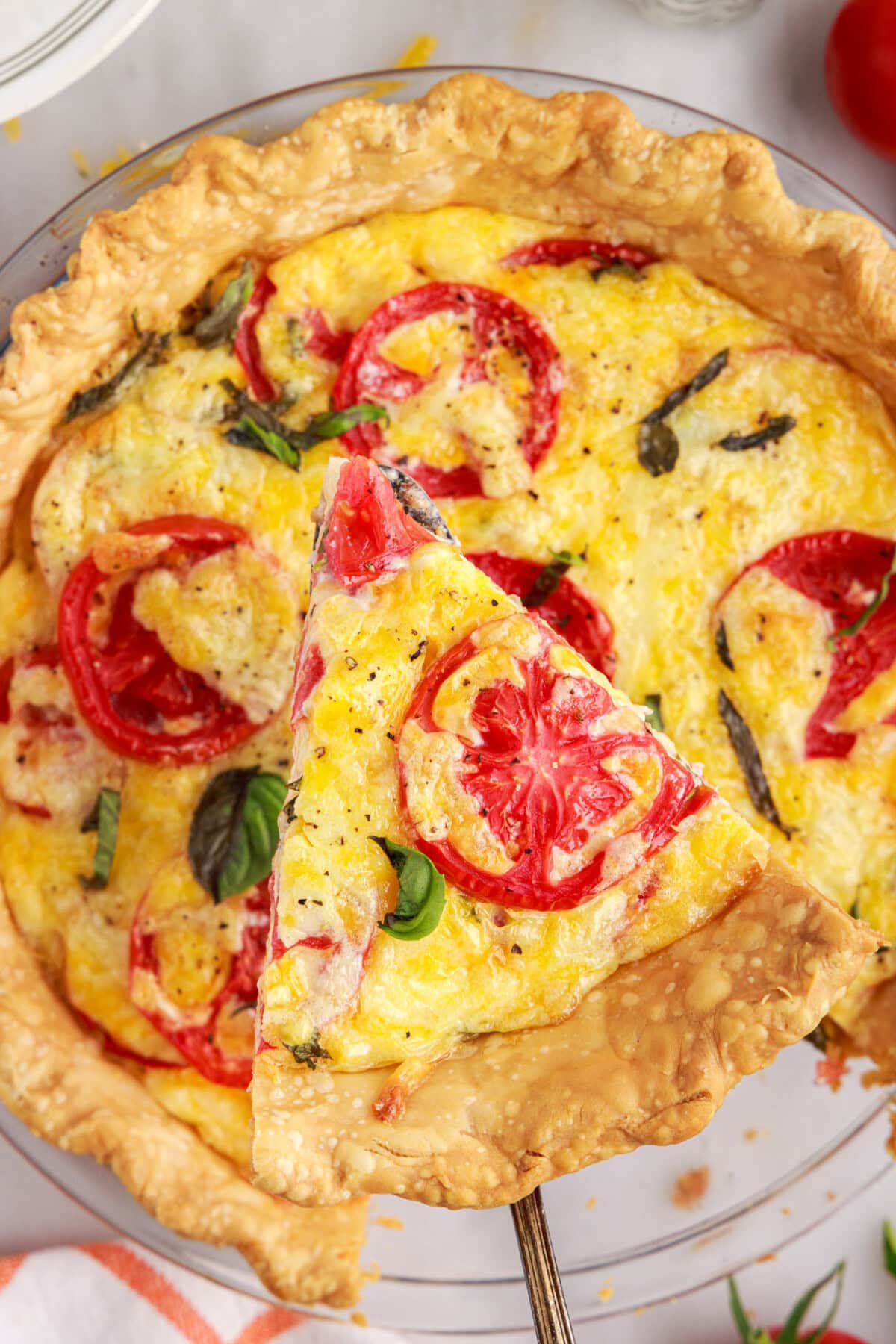 slice of Tomato Pie