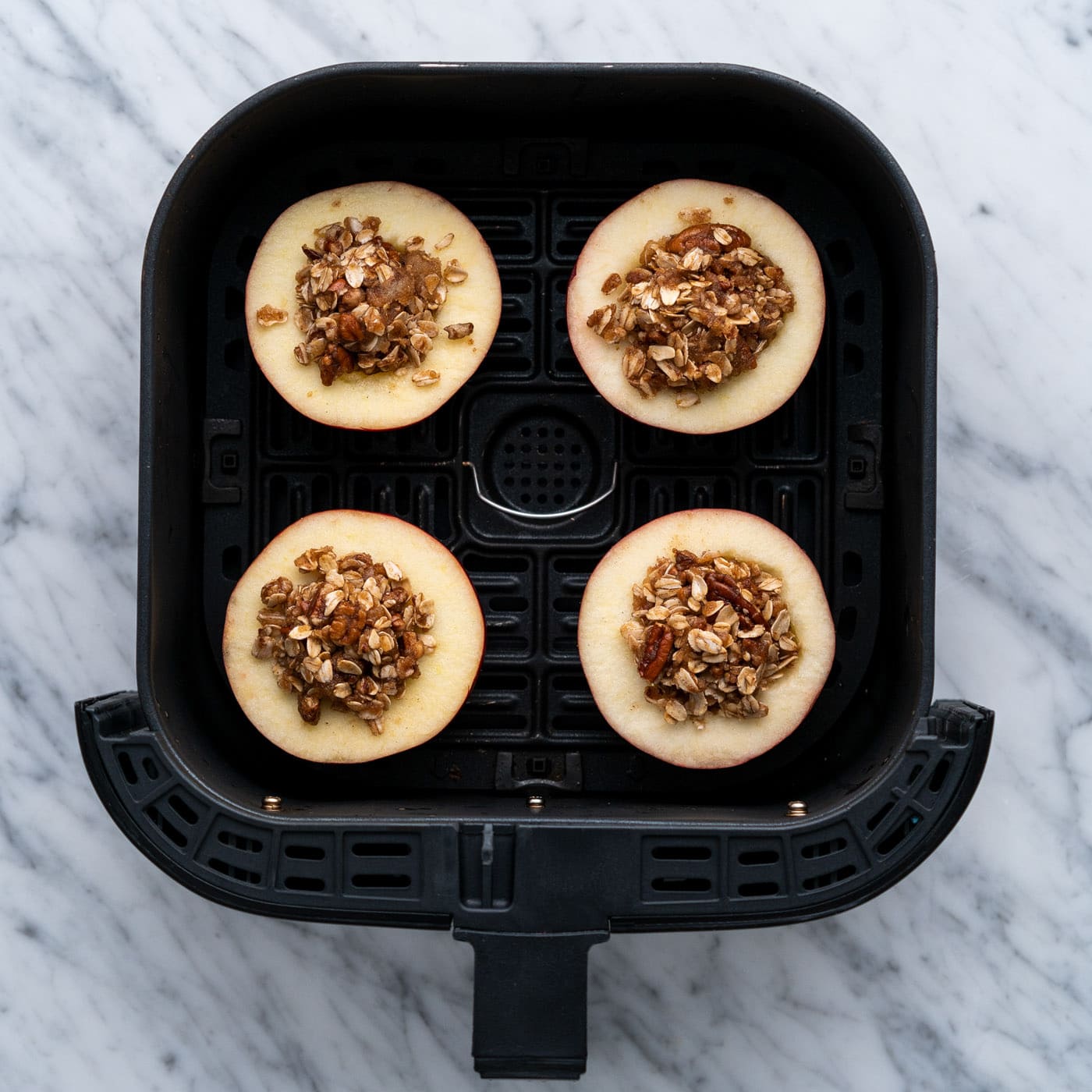 baked apples in the air fryer