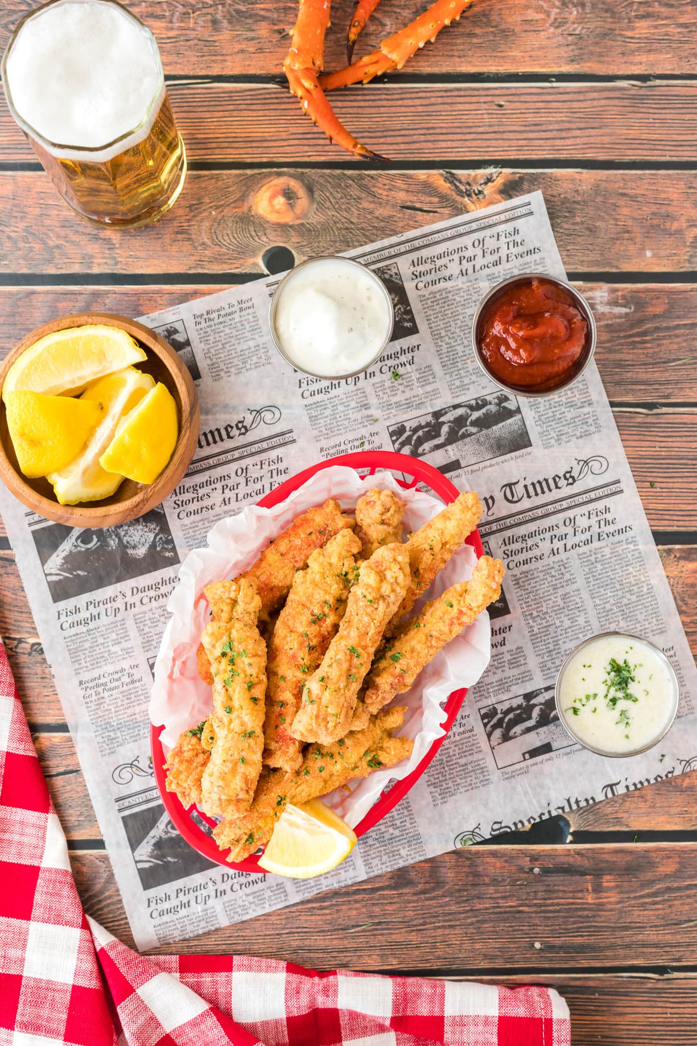 Fried Crab Legs Amanda's Cookin' Fish & Seafood