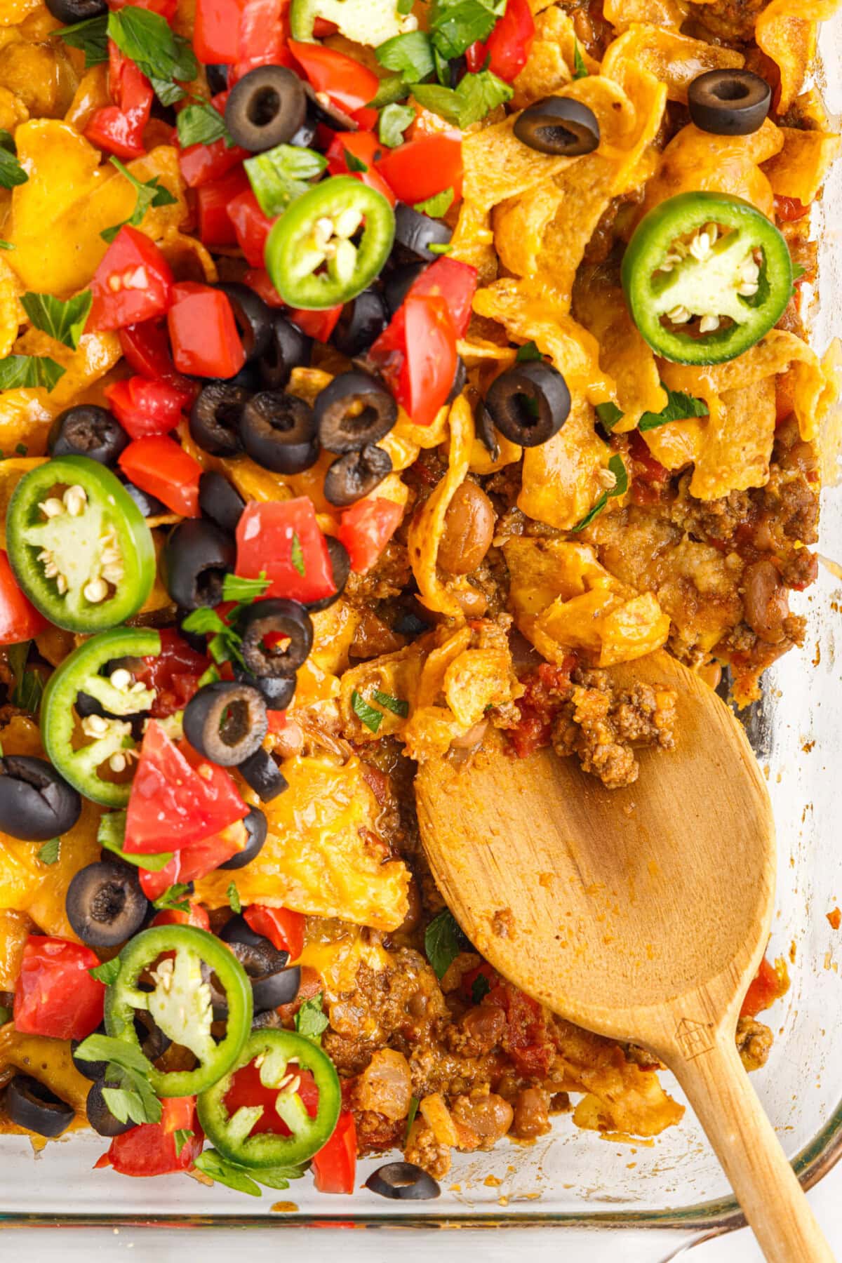 spoon in Frito Pie