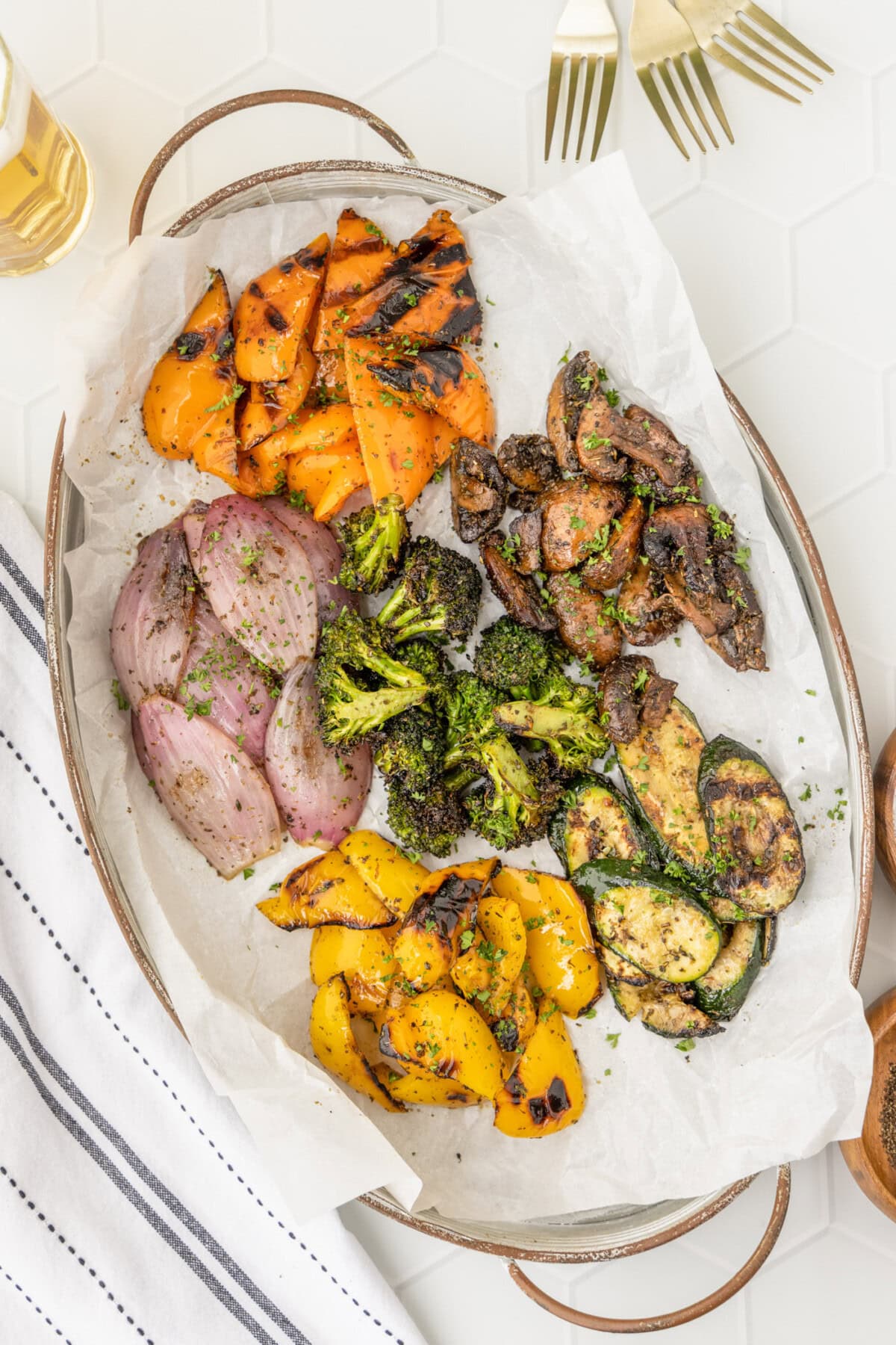 plattr of Grilled Vegetables