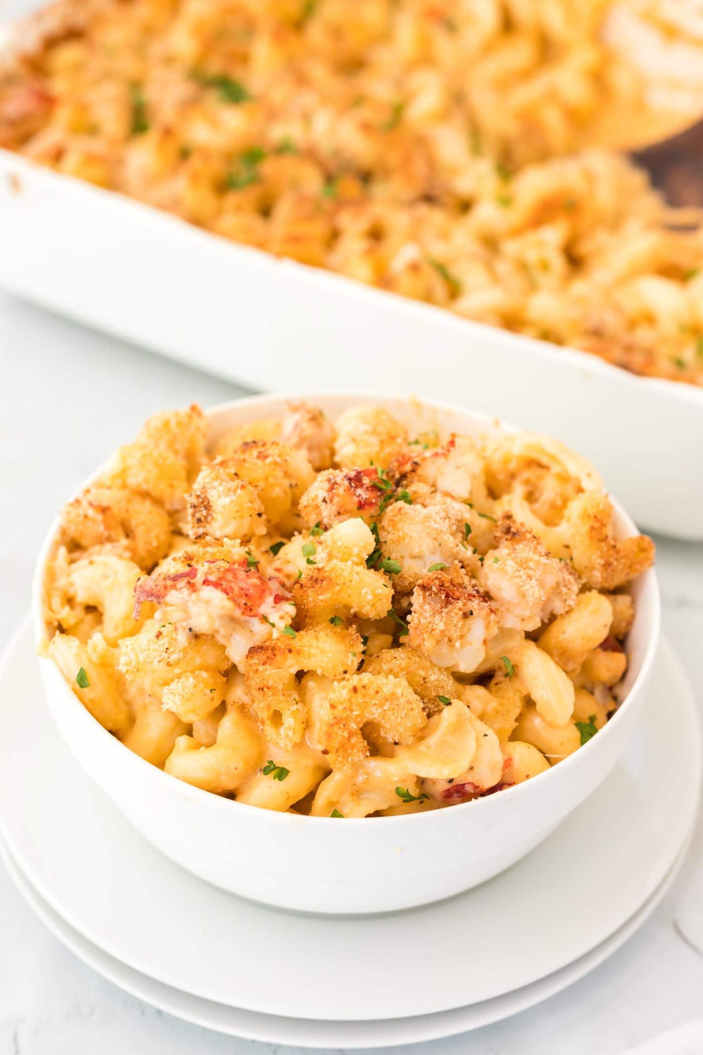 Lobster Mac And Cheese - Amanda's Cookin' - Pasta