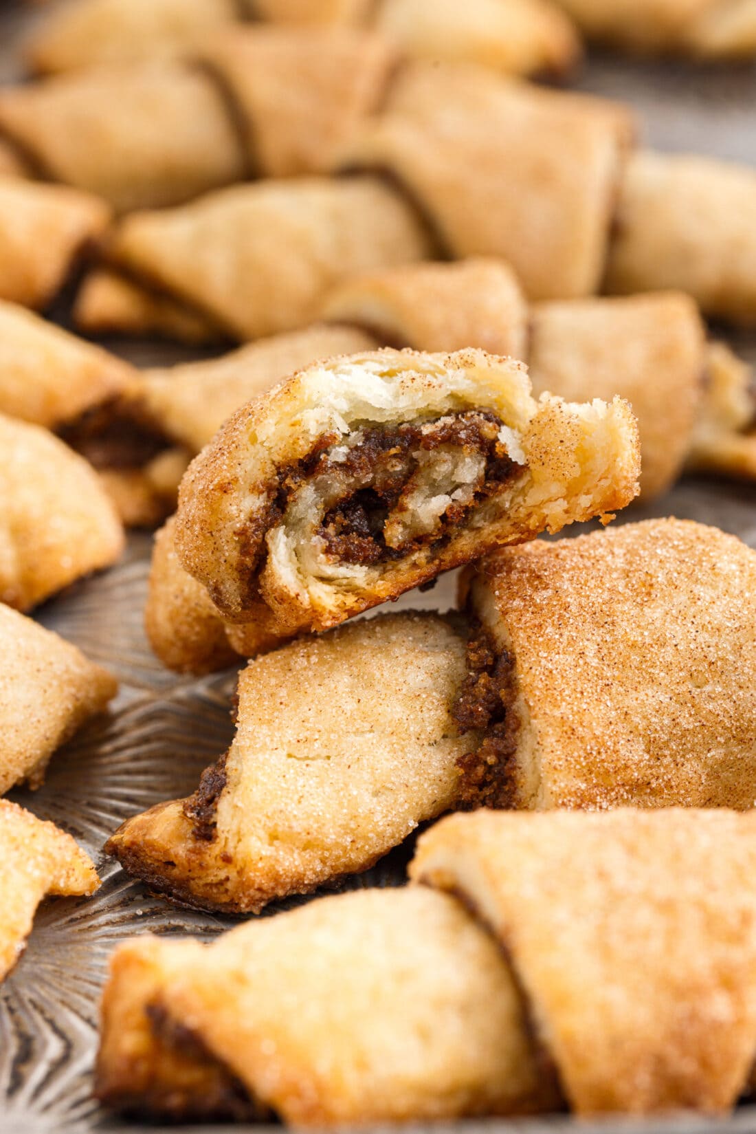 Rugelach with bite out of it