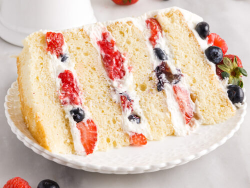 Berry Chantilly Cake With Mascarpone Frosting | Sugar Geek Show
