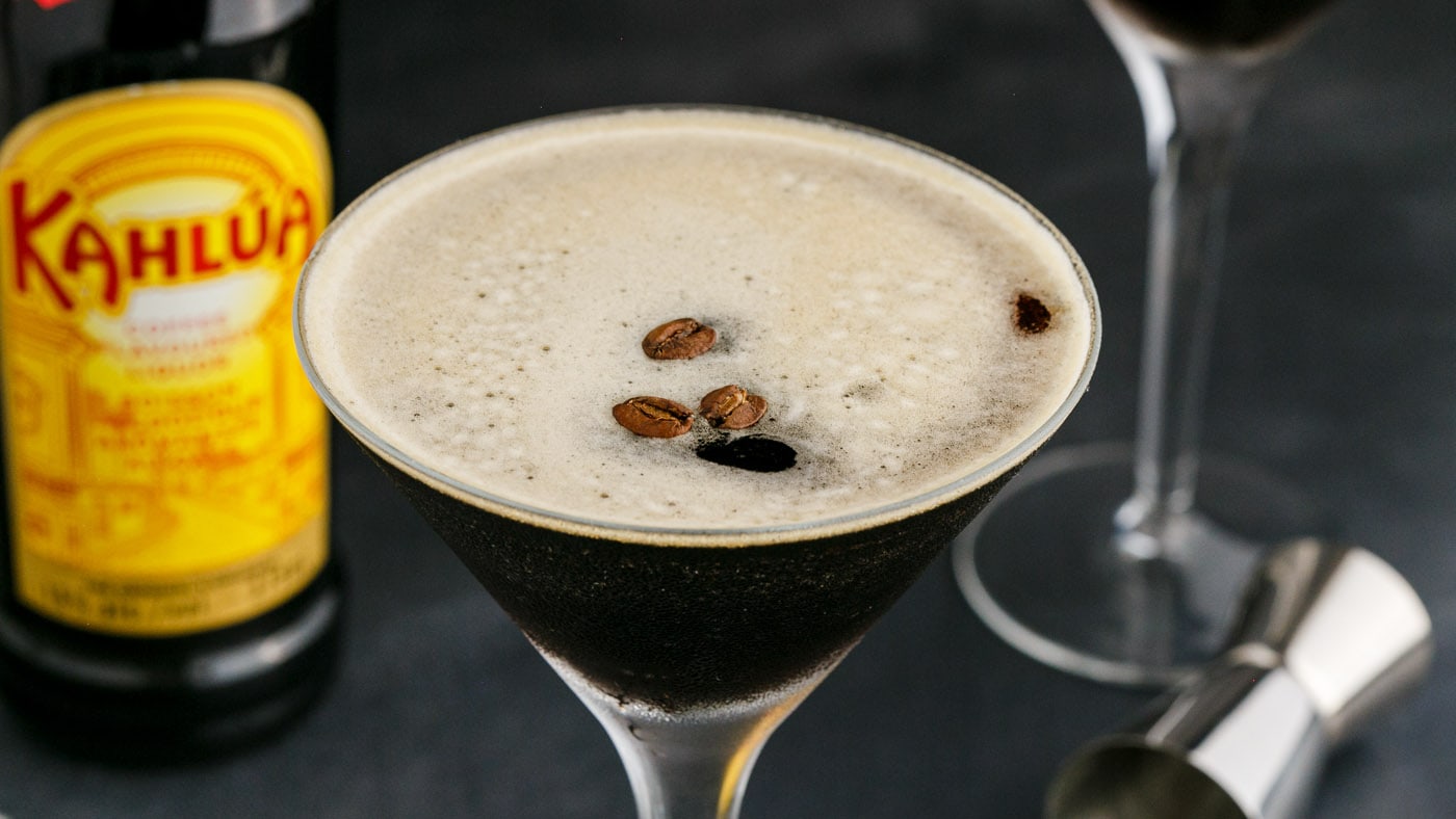 A properly made espresso martini is rich and bold in all of its coffee-flavored decadence.
