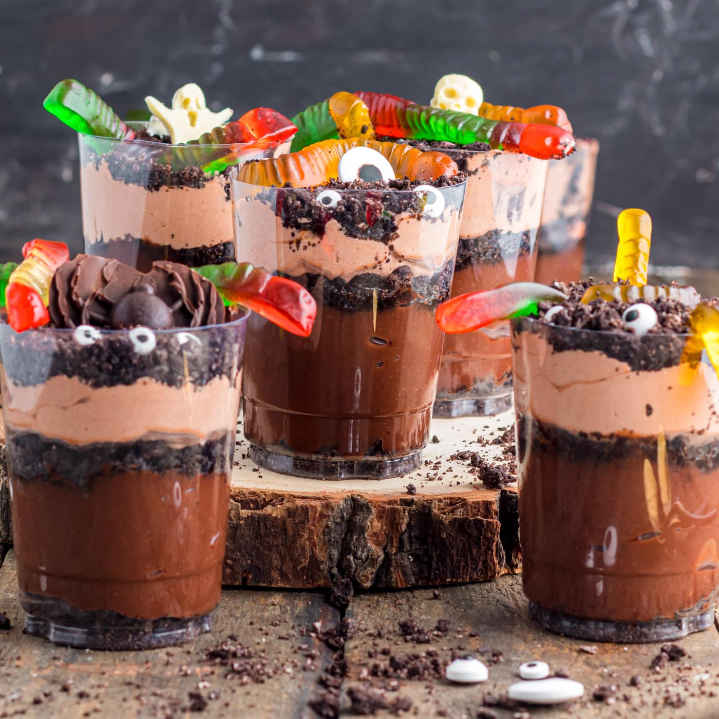 Halloween Dirt Cups for Adults Recipe — Sugar & Cloth