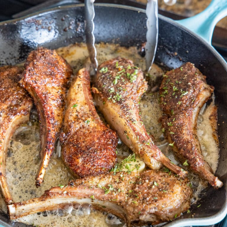 Lollipop Lamb Chops Amanda's Cookin' Christmas