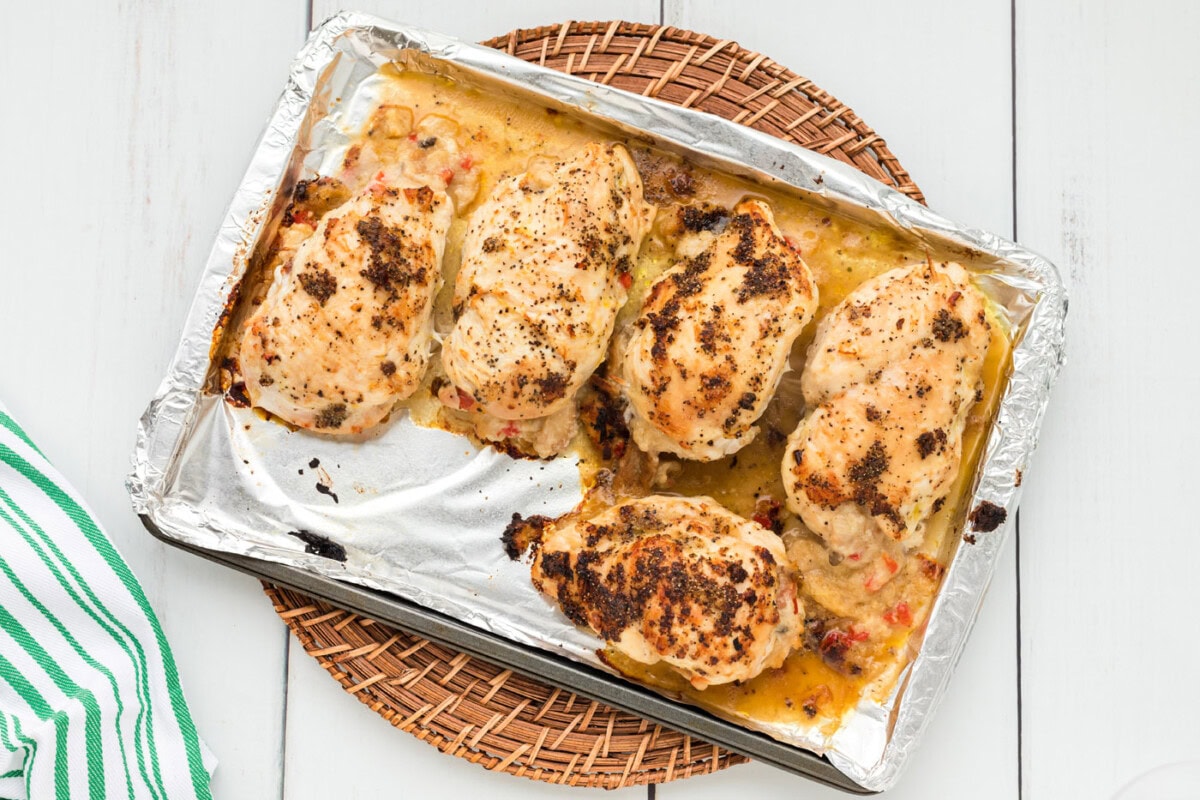 baked stuffed chicken breasts