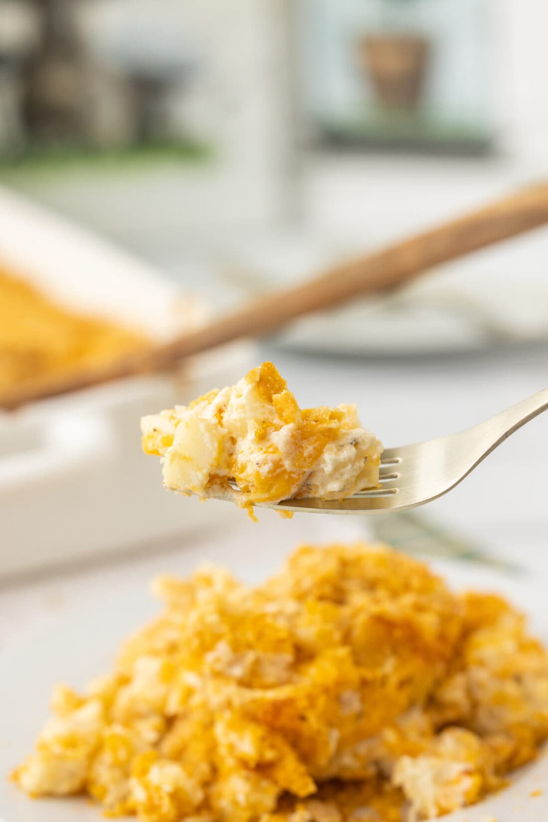 fork of Funeral Potatoes