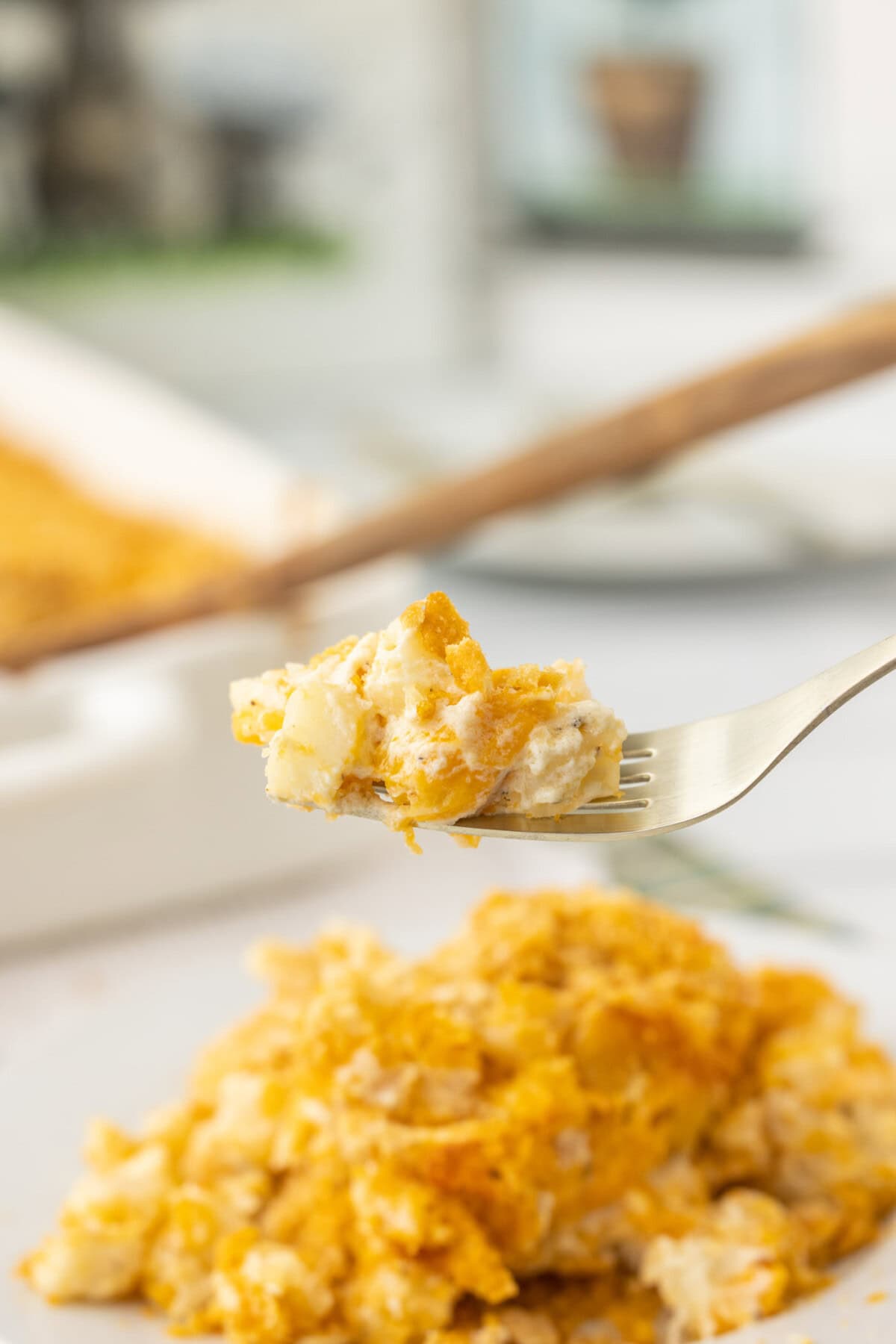fork of Funeral Potatoes