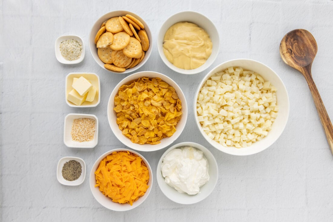 ingredients for Funeral Potatoes