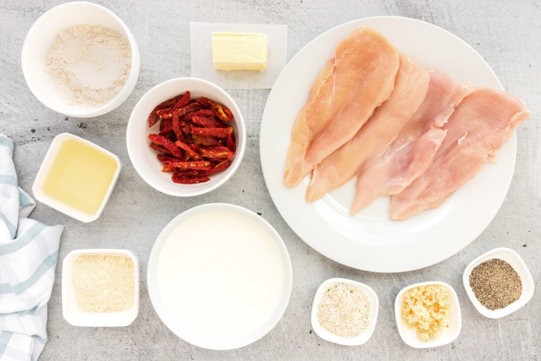 ingredients for Marry Me Chicken