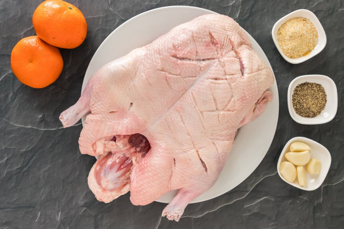 ingredients for Roast Duck