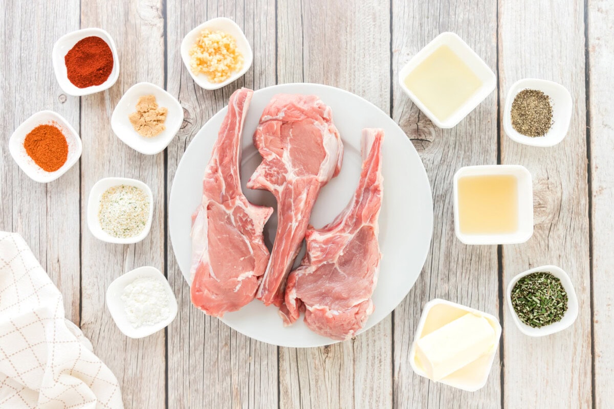 ingredients for Veal Chops